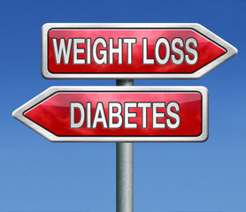 Obraz premium weight loss or diabetes