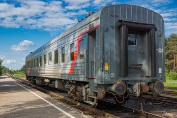 Fototapeta na wymiar Железнодорожный вагон