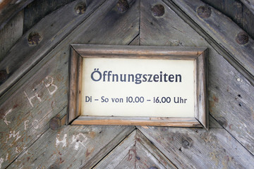 Öffnungszeiten