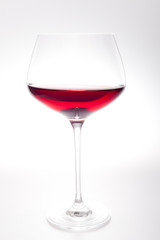 A glass of wine