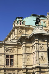 Fototapeta na wymiar Wiedeńska Opera Państwowa