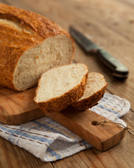 Potato scallion bread