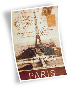 carte postale ancienne de Paris