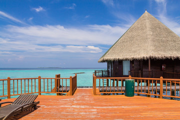 Scenery of Resort Island,Maldives