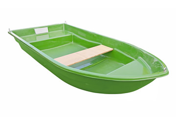 Green boat