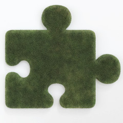 Puzzle grass