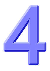 Fototapeta premium mavi renkli 4