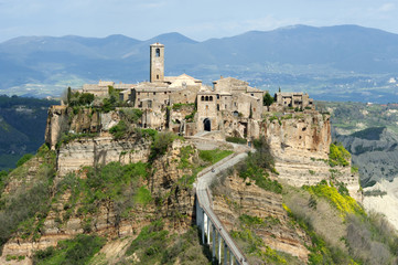 Fototapeta na wymiar Civita di Bagnoregio, Włochy