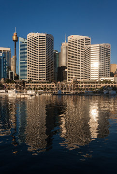 skyscrapers in Darling Harbour, Sydney