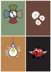 layout cover design 4 type set 2