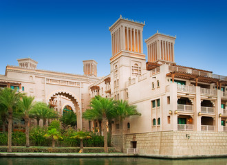 Obraz premium The old district of Dubai, Madinat Jumeirah