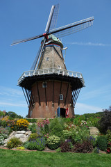 Restored working windmill