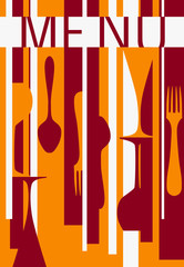 Template of menu background design