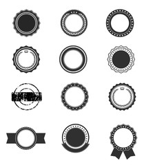 vintage labels set