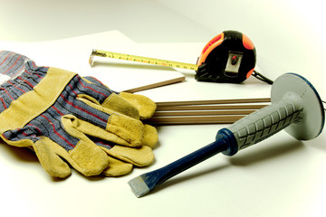 travaux bricolage carrelage burin