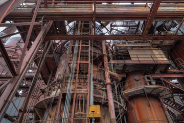 Steel mill detail