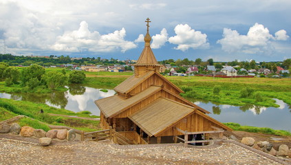 At the holy spring in Borovsk