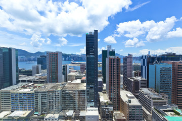 Fototapeta premium Hong Kong city day view