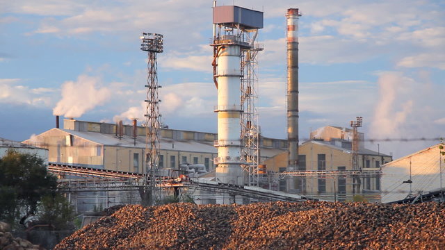 Sugar refinery - Industrial buildings exterior