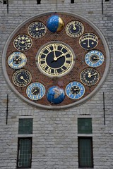 A special old clock at Lier, Belgium.