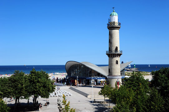 Warnem&uuml;nde Alter historischer Leuchtturm