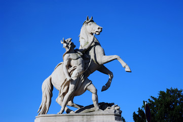 Fototapeta na wymiar Centaur z konia postać