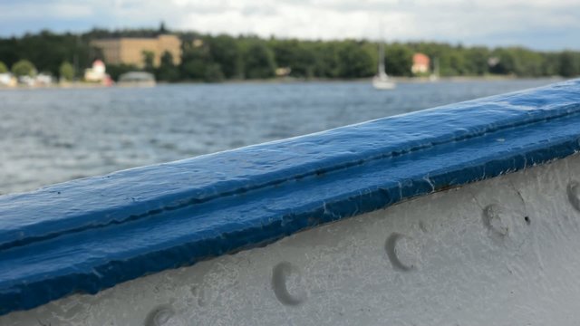 Blick &uuml;ber die Bordwand