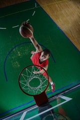 basketball player in action