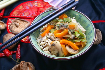 Chinesisches Reisgericht