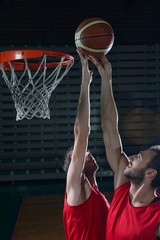 basketball player in action