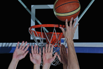 basketball player in action