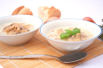 Champignionsuppe