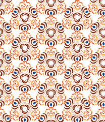 Abstract Vector Seamless Pattern.
