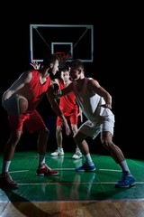 basketball player in action