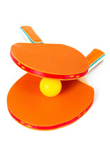 Table Tennis Rackets and Ball