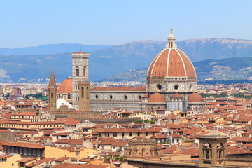 View on Florence's dome