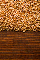 Wheat grains