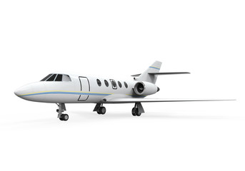 Airplane Jet Isolated