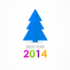 Fototapeta premium Christmas tree 2014