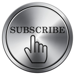 Shiny metallic icon