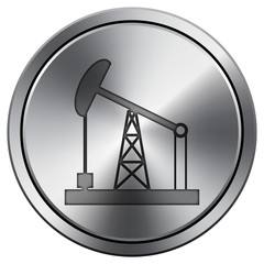 Shiny metallic icon