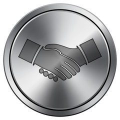 Shiny metallic icon