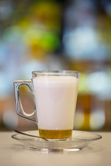 Winter Honey cocktail on a bar