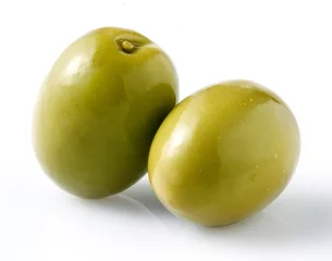 Fotobehang Green olive isolated © Tim UR