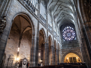 Naklejka premium St. Vitus cathedral in Prague