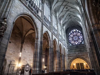 Foto op Aluminium St. Vitus cathedral in Prague © pyty