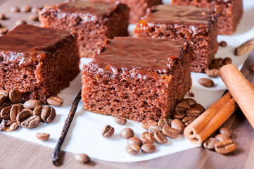 Homemade brownies