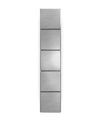 letter I cubic metal