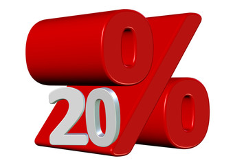 % 20