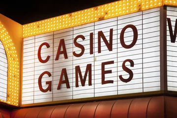 Poster Casino Games Sign © malajscy